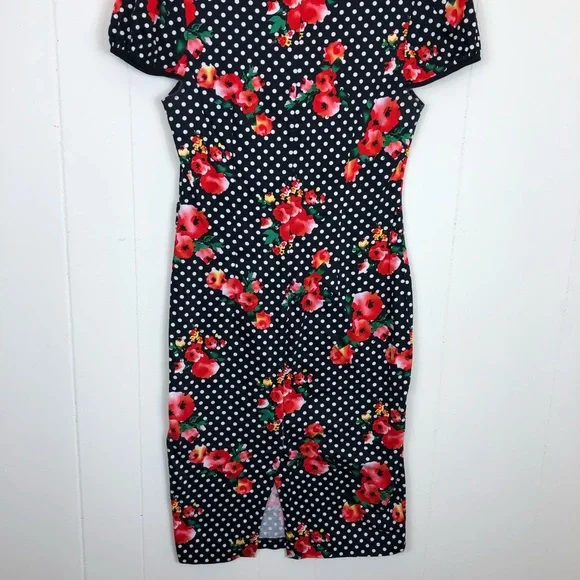 Voodoo Vixen 1950s Style Dress Sz M - Picture 10 of 12